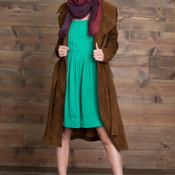 Hand Dyed Silk Blend Scarf in Redwood Ombre- NEW - Picture 5 of 5